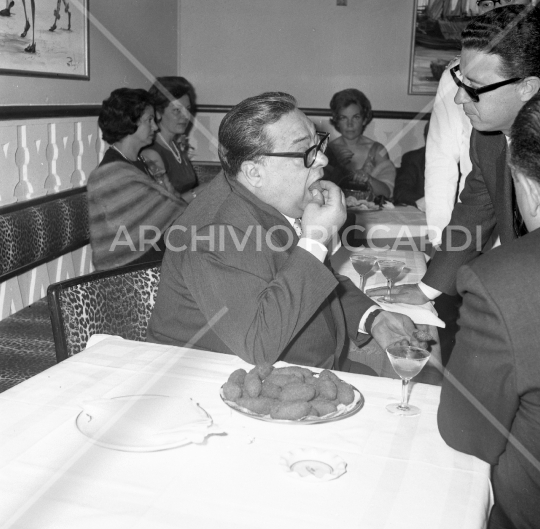 Aldo Fabrizi - 1963 ristorante Saudate - 194