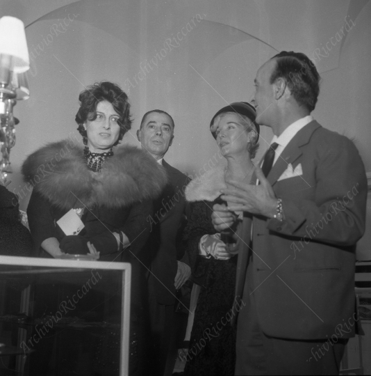 Anna Magnani inaugurazione boutique di Emilio Schuberth - 1960 - 017