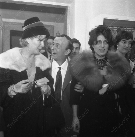 Anna Magnani inaugurazione boutique di Emilio Schuberth - 1960 - 021