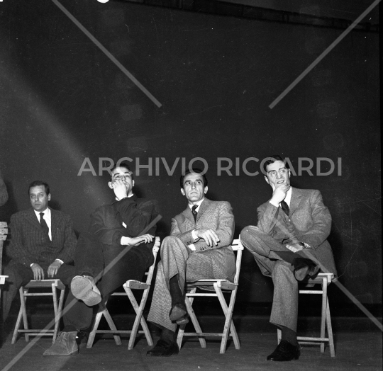 Arnoldo Foa Vittortio Gassman e Nino Manfredi - 1960 - 046
