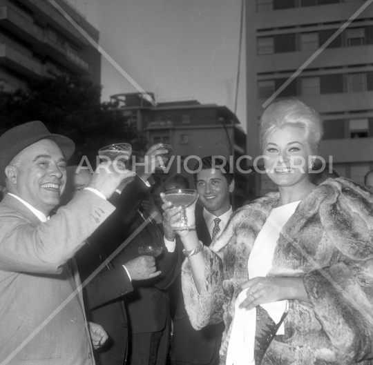 Carlo Ponti e Anita Ekberg 1961-193