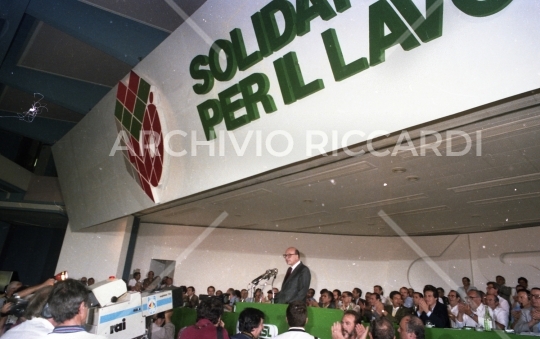 Cisl 10 congresso 1985