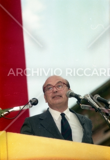 Craxi Bettino 1988 - Piazza Navona-114