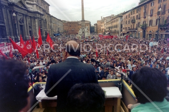 Craxi Bettino 1988 - Piazza Navona-274