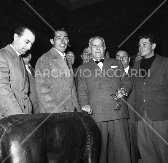 Fausto Coppi - in Campidoglio 1955-037-2