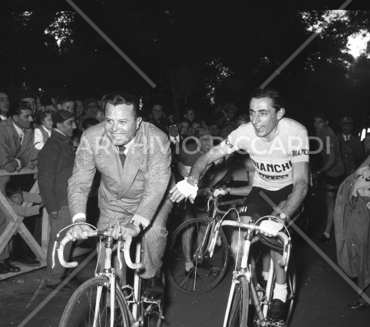 Fausto Coppi con Learco Guerra - 1958 - 026