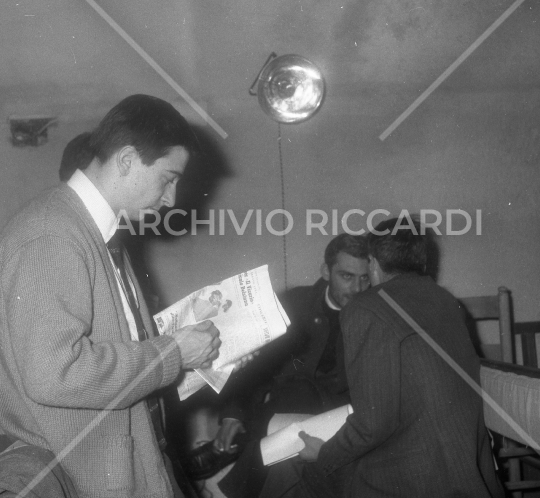 Gian Maria Volonté prova Il Vicario - 1965-052