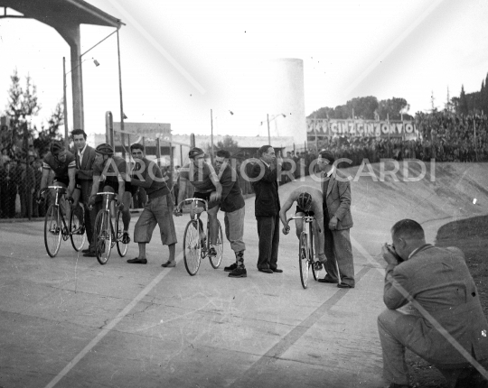 Gino Bartali - 1954 - Città di Castello con Coppi - 16