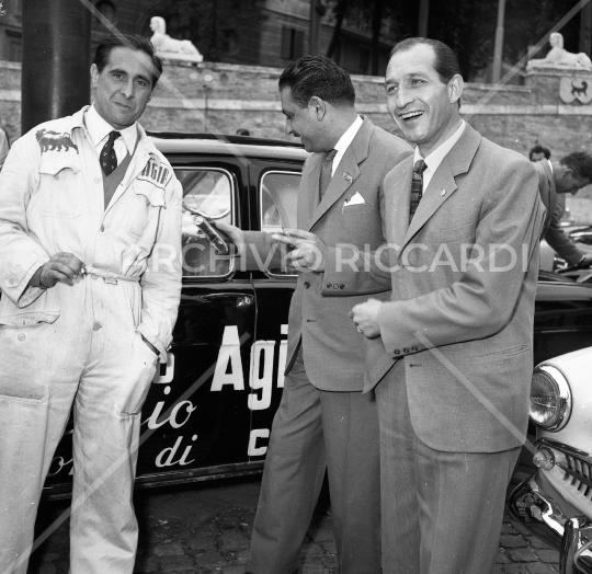 Gino Bartali - 1955 - Premiazione Concorso Agip Gas - 21