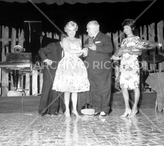 Giulietta Masina al Premio Torre Eiffel al Brigadoon 1960 - 138