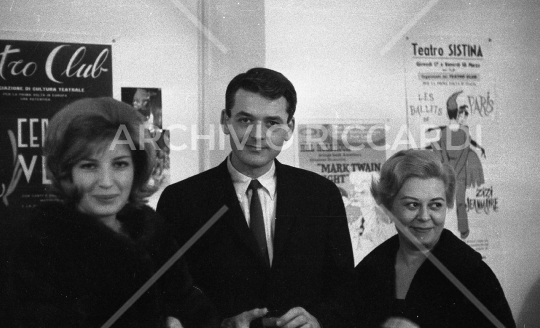 Giulietta Masina con Hal Holbrook e Monica Vitti - 1964 - 197