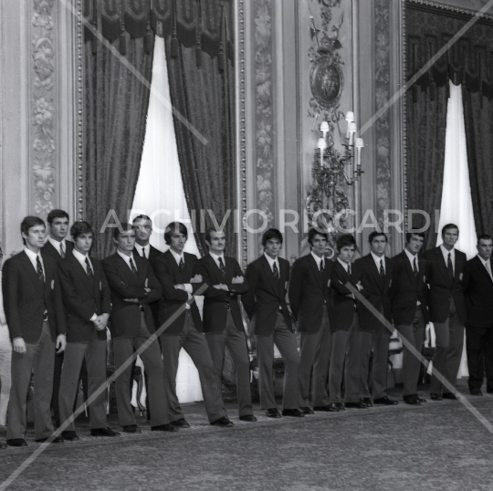 Nazionale di Calcio 1970 al Quirinale (29)