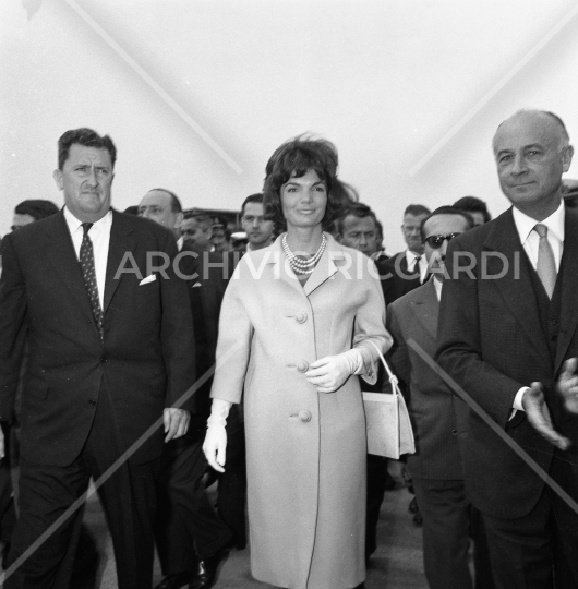 Jacqueline Kennedy - 1961 - Aeroporto Fiumicino - 03