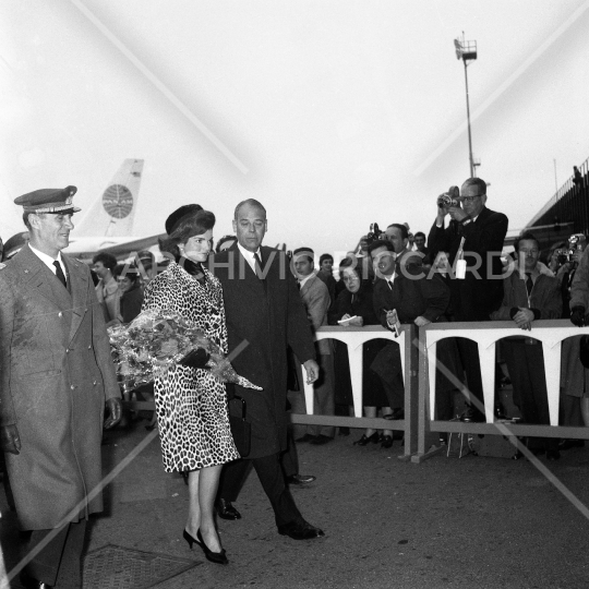 Jacqueline Kennedy - 1962 - Aeroporto Fiumicino - 12