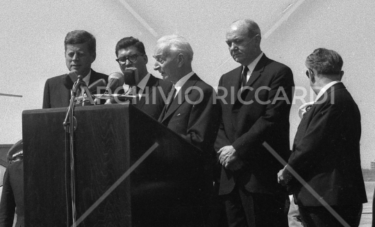 John Fitzgerald Kennedy - 1963 - visita Roma - 1 Luglio - 05