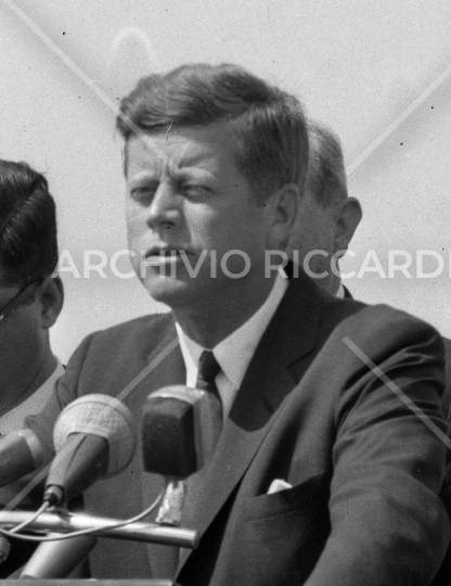 John Fitzgerald Kennedy - 1963 - visita Roma - 1 Luglio - 13