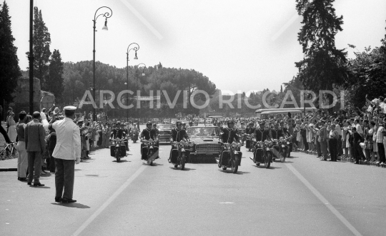 John Fitzgerald Kennedy - 1963 - visita Roma - 1 Luglio - 17