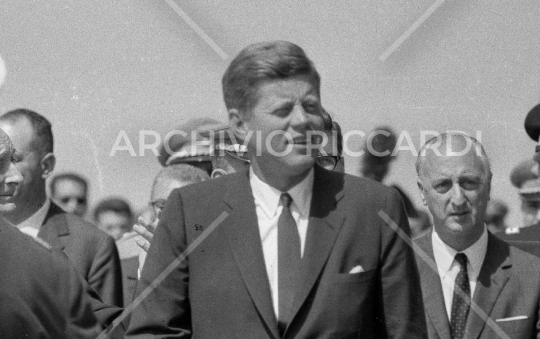 John Fitzgerald Kennedy - 1963 - visita Roma - 1 Luglio - 22