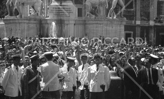 John Fitzgerald Kennedy - 1963 - visita Roma - 1 Luglio - 24