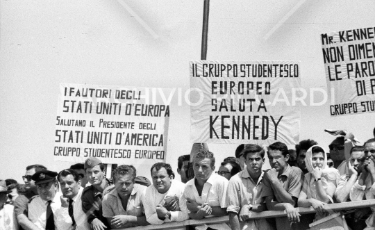 John Fitzgerald Kennedy - 1963 - visita Roma - 1 Luglio - 26