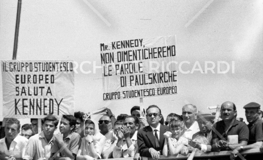 John Fitzgerald Kennedy - 1963 - visita Roma - 1 Luglio - 27