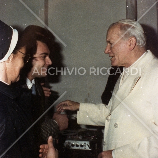 Karol Wojtyła - Papa - con Maurizio Riccardi - 1982-310