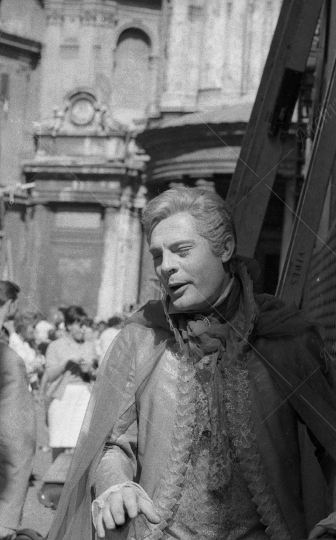 Marcello Mastroianni - 1961 - set di Fantasmi a Roma - 079