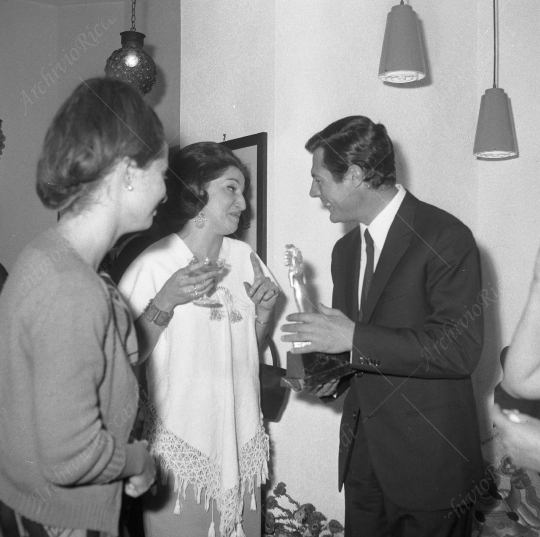 Marcello Mastroianni - 1964 - ambasciata Messico - 122