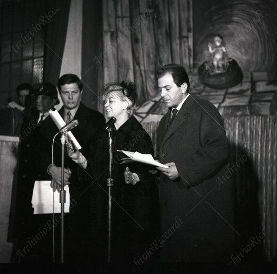 Marcello Mastroianni - 1965 - con Masina e Salerno - 179