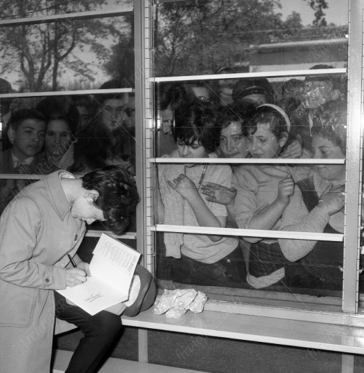 Pavone Rita allo zoo 1964 -249