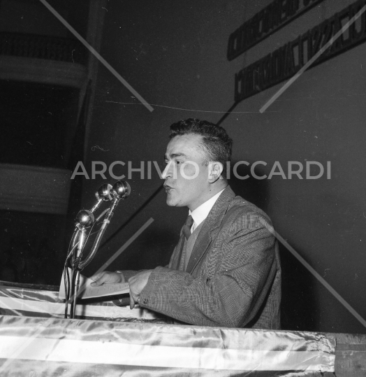 Pietro Ingrao -  al Teatro Adriano 1957 2