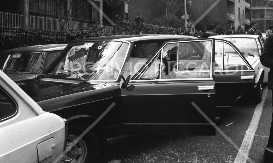 Rapimento Aldo Moro - 16 marzo 1978  - Via Fani - 009