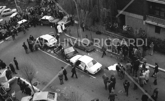Rapimento Aldo Moro - 16 marzo 1978  - Via Fani - 021