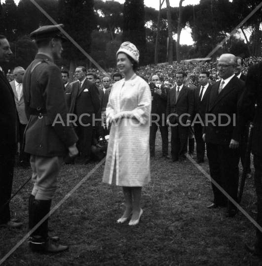 Regina Elisabetta d Inghilterra a Roma - 1961-198