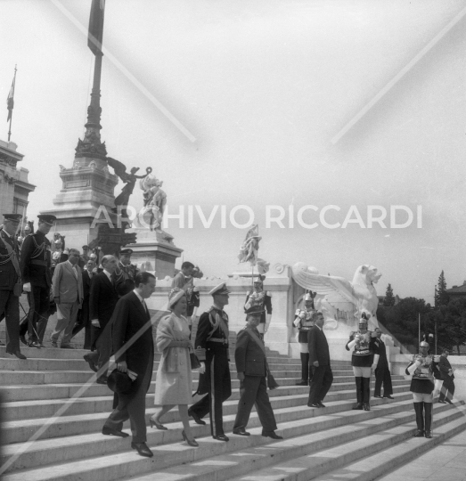 Regina Elisabetta d Inghilterra a Roma - 1961-202