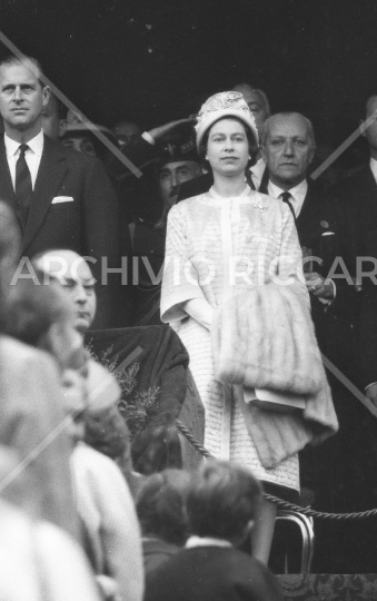 Regina Elisabetta d Inghilterra a Roma - 1961-285