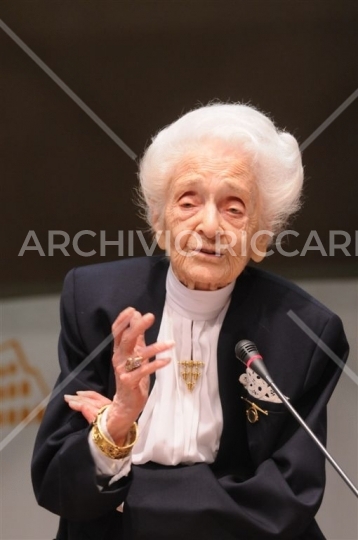 Rita Levi-Montalcini - Conf Stampa -  20100421 -240