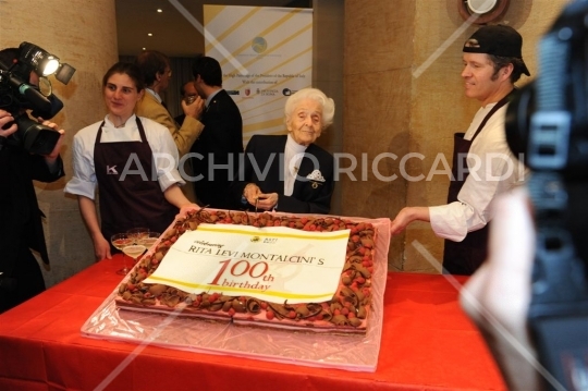 Rita Levi-Montalcini - Conf Stampa -  20100421 -254