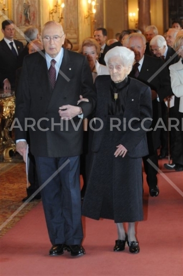 Rita Levi-Montalcini -Quirinale -  20100421 -034