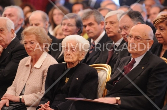 Rita Levi-Montalcini -Quirinale -  20100421 -046