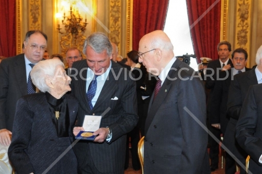 Rita Levi-Montalcini -Quirinale -  20100421 -053