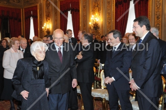 Rita Levi-Montalcini -Quirinale -  20100421 -073