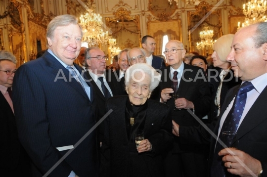 Rita Levi-Montalcini -Quirinale -  20100421 -088