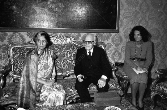 Sandro Pertini - 1981 - con Indira Gandhi - 068