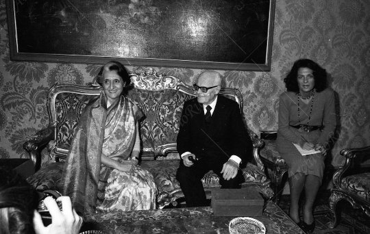 Sandro Pertini - 1981 - con Indira Gandhi - 069