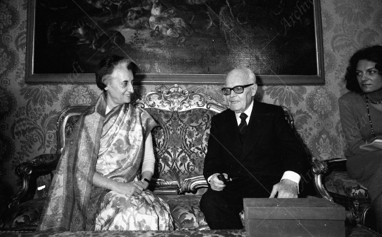 Sandro Pertini - 1981 - con Indira Gandhi - 072