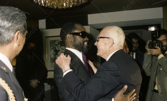 Sandro Pertini - 1981 - con Presidente Rep Mozambico - 039