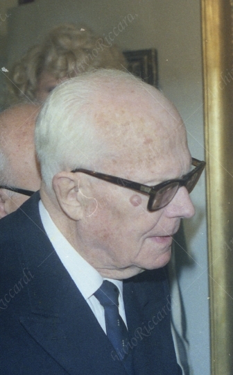 Sandro Pertini - 1981 - visita Mostra Aligi Sassu - 091