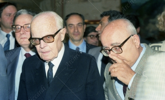 Sandro Pertini - 1981 - visita Mostra Aligi Sassu - 094