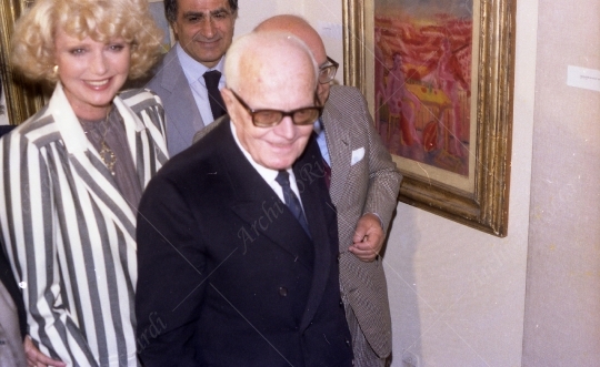 Sandro Pertini - 1981 - visita Mostra Aligi Sassu - 100